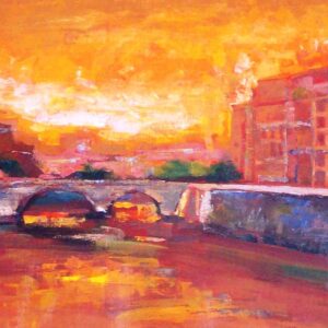 …più sfumature di rosso al calar della sera