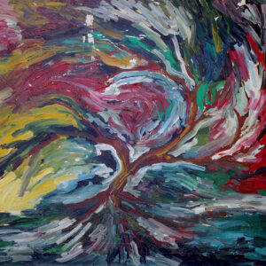 Autoritratto dell'artista da giovane