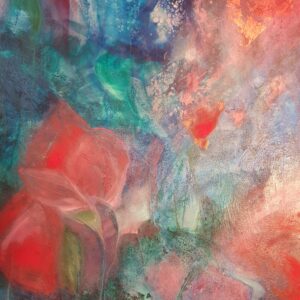 Dreaming red flowers