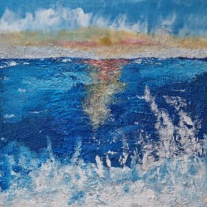 L’alba del mio mare – L’onda che si infrange sulla spiaggia